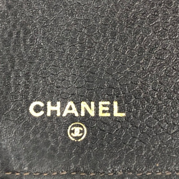 Chanel Matrasse Quilted Black MM Agenda planner notebook cover black - Picture 9 of 9